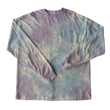 2021 Autumn Wholesale manufacturer Hot Selling Fashion O Neck tie dyed Cotton sweatshirt